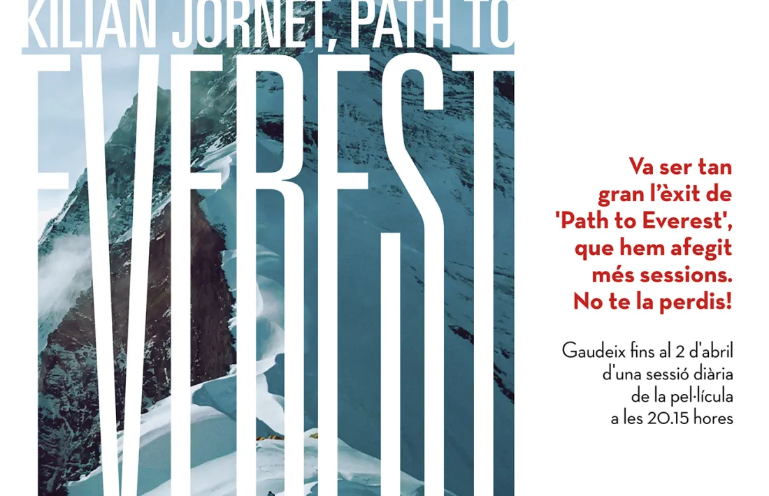 Una imatge del fulletó que anuncia la projecció.