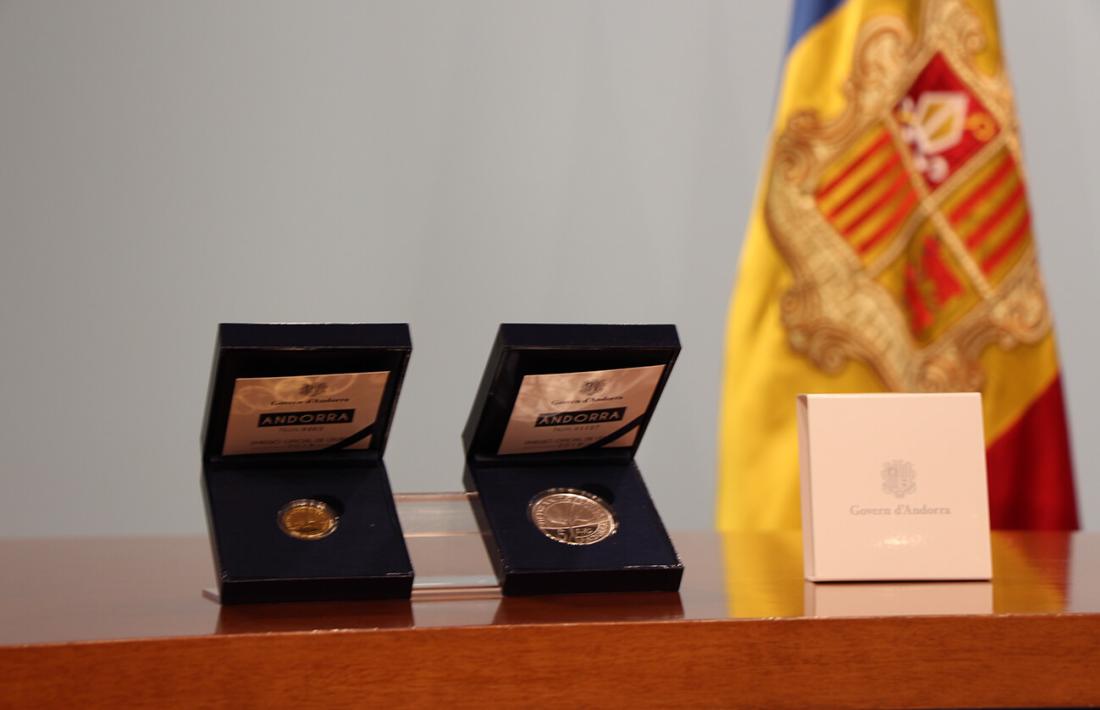 Les monedes commemoratives es van presentar el 12 de març passat.