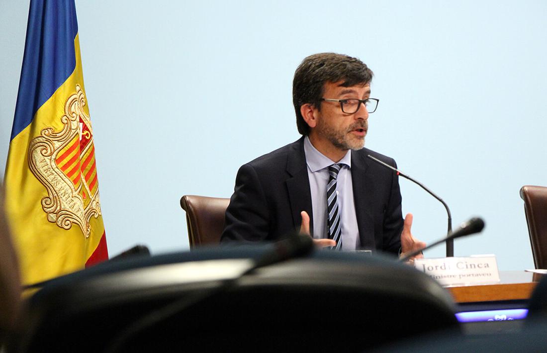 El ministre de Finances, Jordi Cinca.