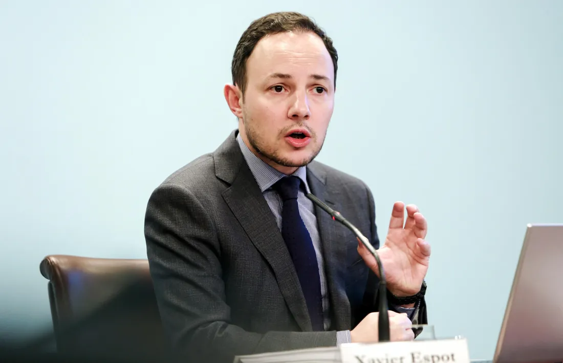 El ministre d’Afers Socials, Justícia i Interior, Xavier Espot, va presentar ahir el projecte de llei d’ocupació.