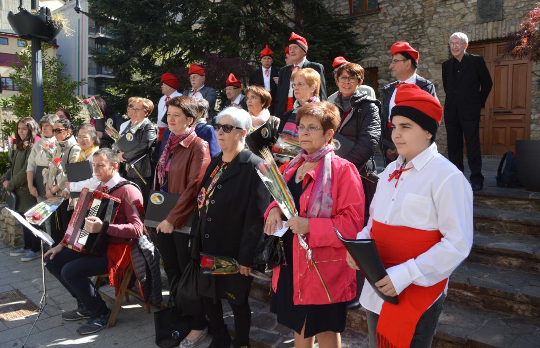 Les cantades de Caramelles de Sant Julià de Lòria, el 2017.