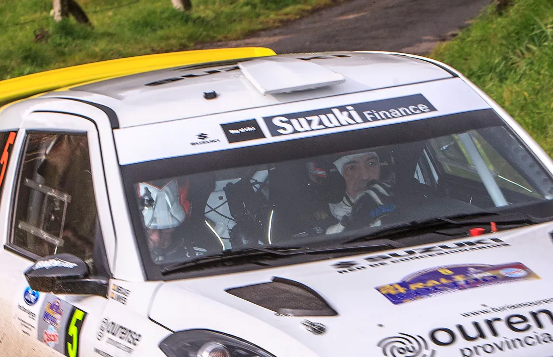 Joan Vinyes estrena el nou Suzuki Swift a Sierra Morena