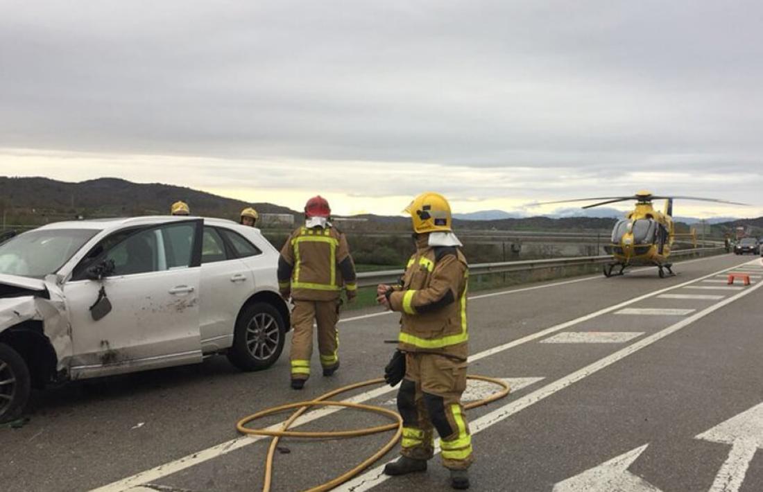 L'accident va tenir lloc a la C-14, a la comarca de la Segarra.