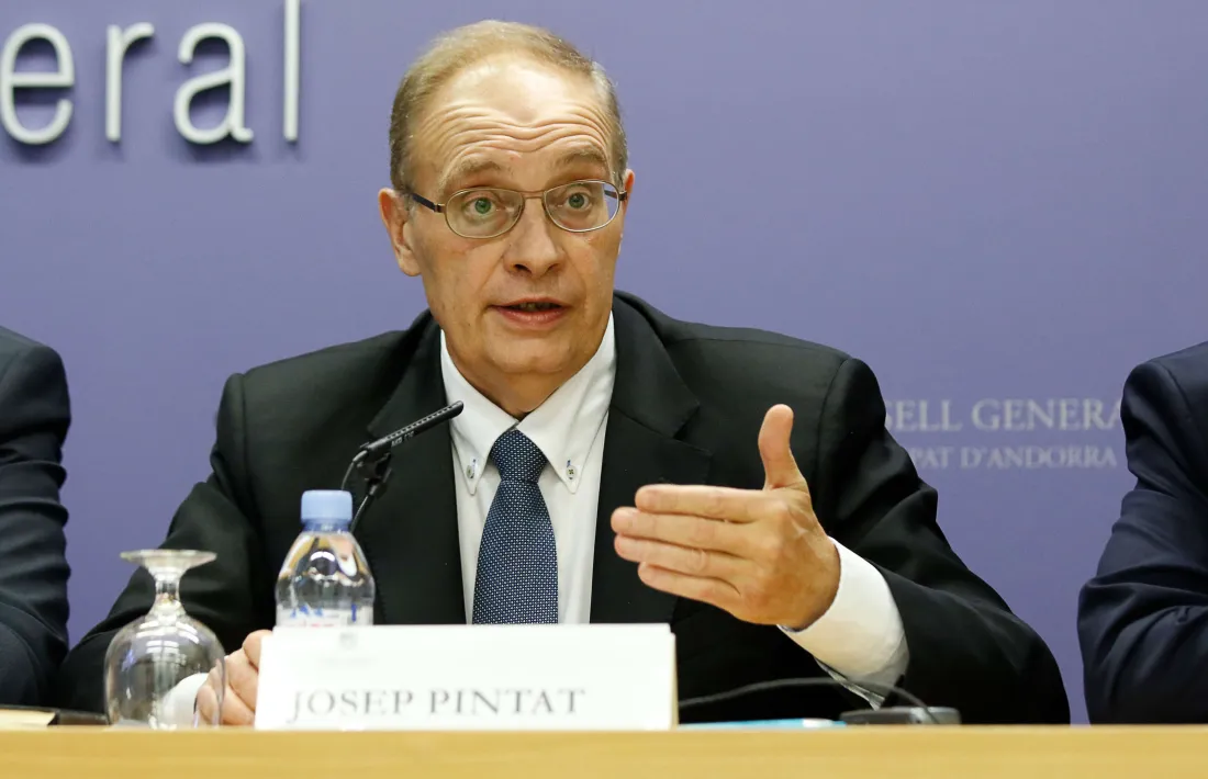 El conseller d’UL-ILM i president del grup mixt, Josep Pintat.