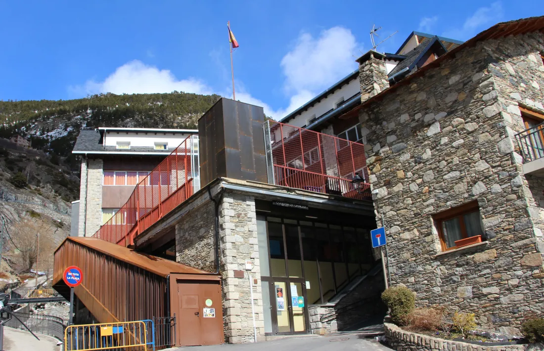L'escola andorrana de Canillo.