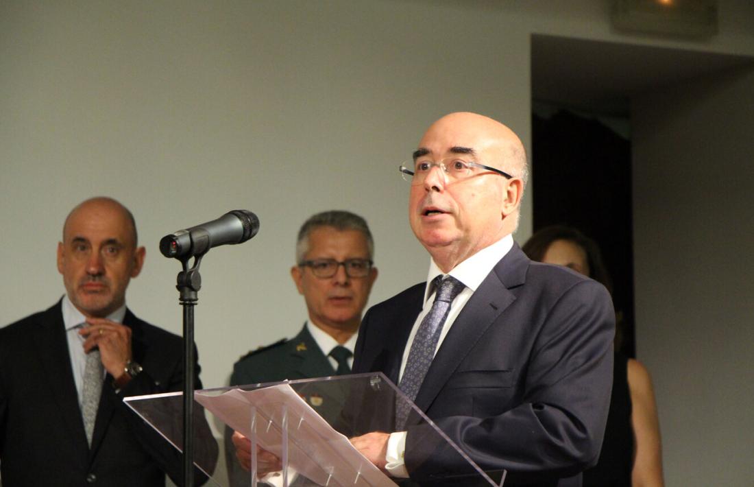 L'ambaixador d'espanya a Andorra, Manuel Montobbio, en un acte institucional celebrat l'octubre passat.