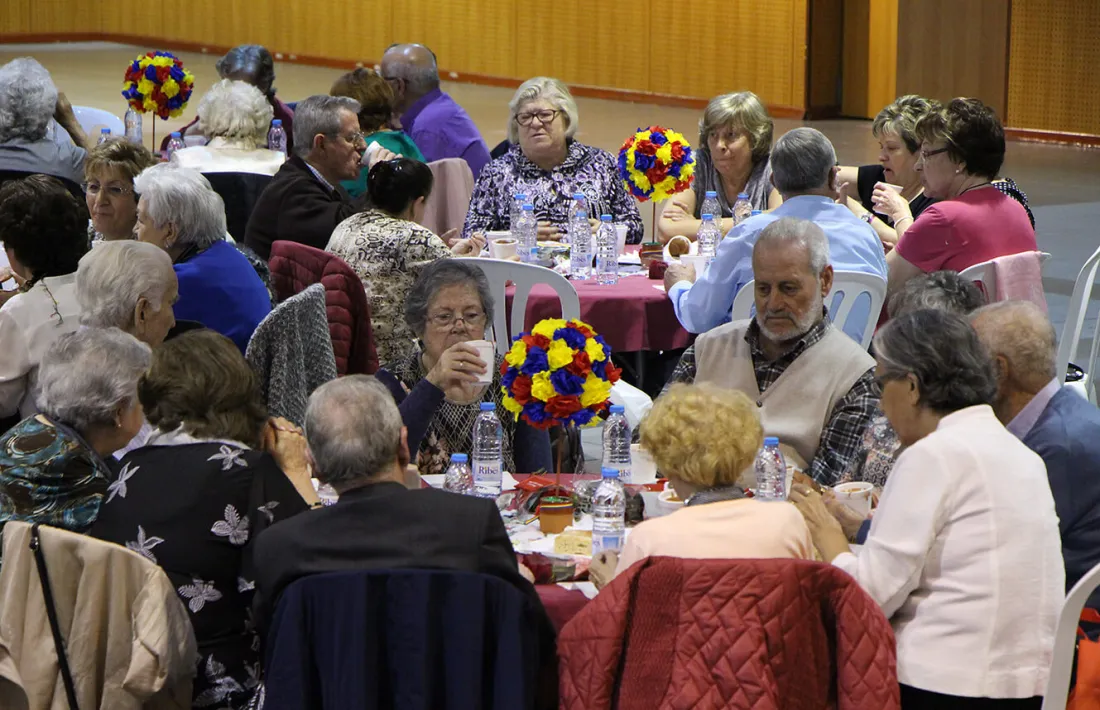 Els padrins presents a la celebració de Sant Jordi.