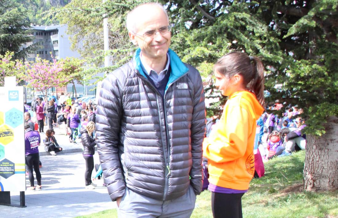 El cap de Govern, Toni Martí, aquest diumenge a Escaldes-Engordany.