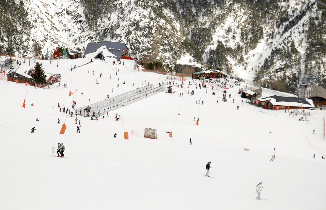Les pistes d’esquí d’Arinsal, un sector en el qual es millorarà la innivació.