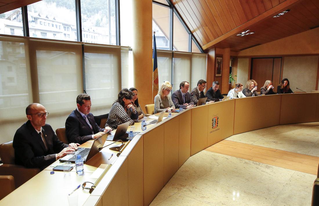Una sessió anterior celebrada pel Comú de la Massana.
