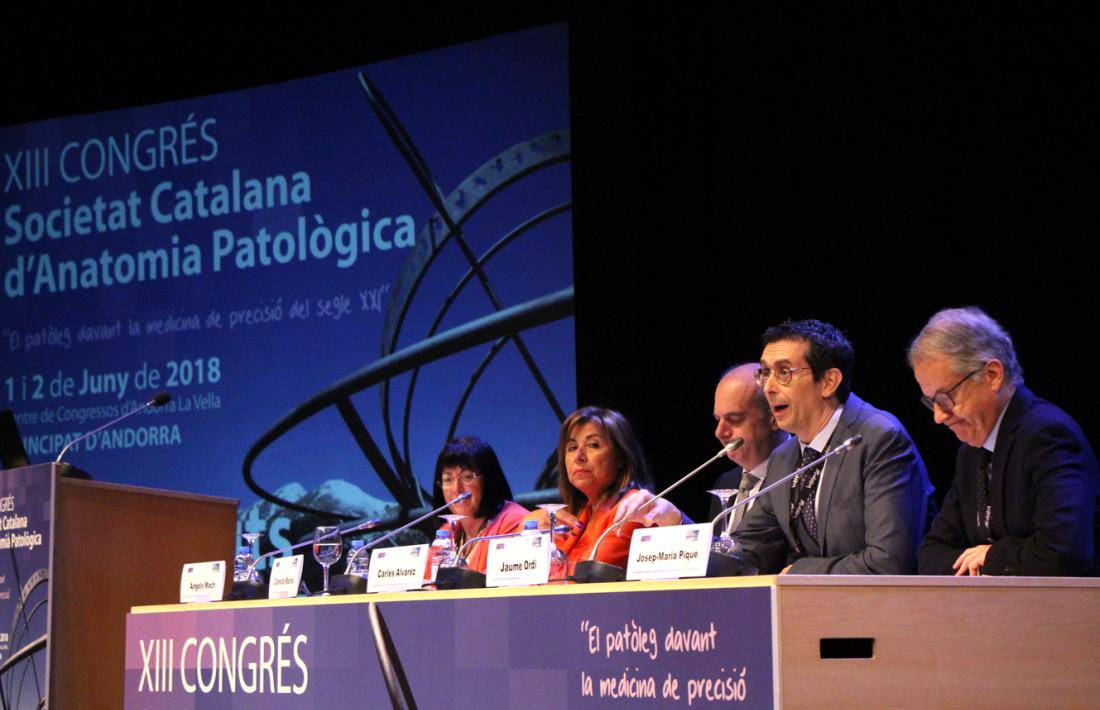 ANA/Inauguració del congrés català d'Anatomia Patològica.