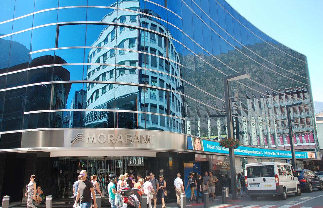 Seu central de MoraBanc a Andorra la Vella.