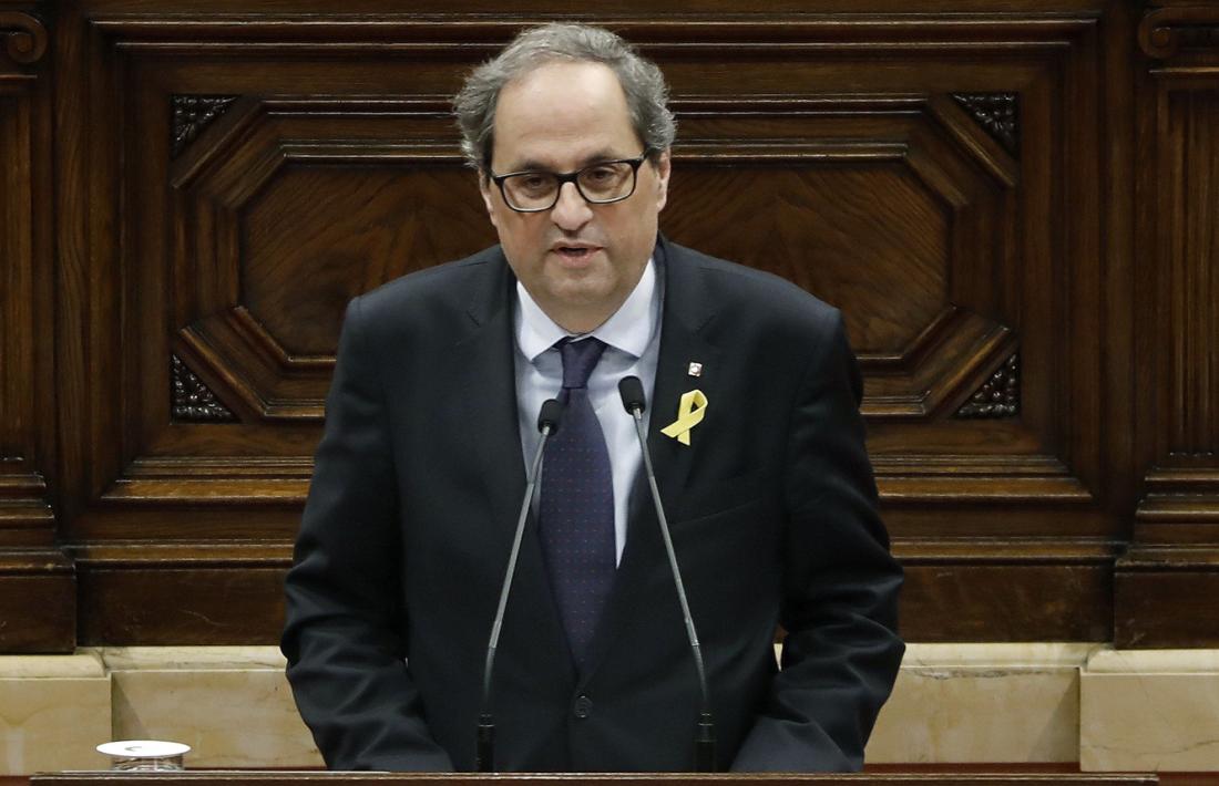 EFE/ El president de la Generalitat de Catalunya, Quim Torra.