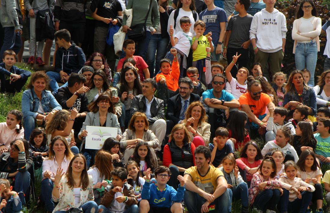 ANA/foto de família de tots els participants en el 8è Fòrum Escola Verda