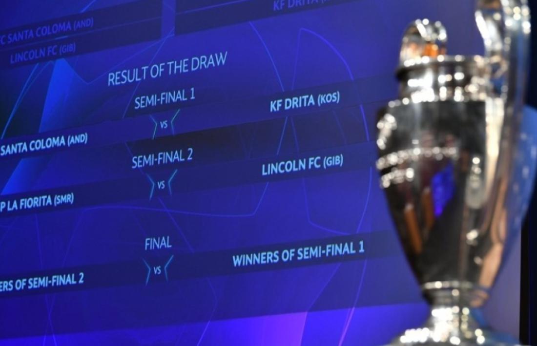 El campió de Kosovo, el KF Drita, contra el Vall Banc FC Santa Coloma, a la ronda preliminar de la Champions League
