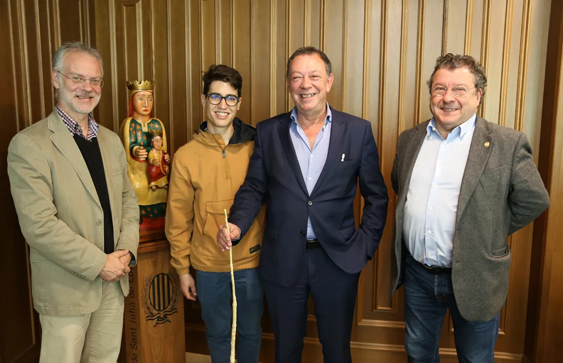 La recepció comunal.