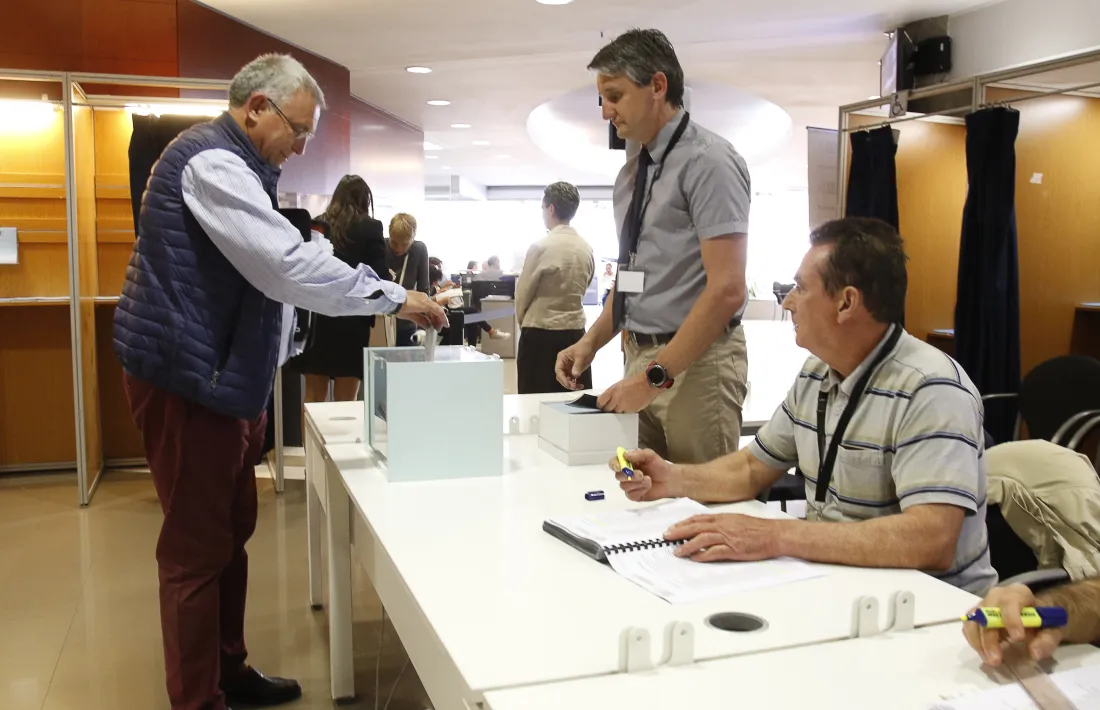 Un total de 3.527 persones van participar en les eleccions de la CASS, xifra que representa el 5,33% dels 66.133 afiliats.