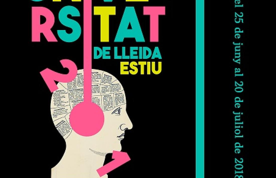El cartell de la Universitat d'Estiu d'enguany.