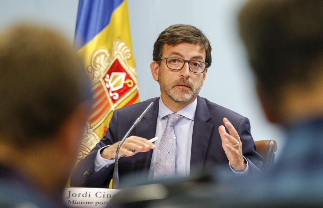 El ministre portaveu, Jordi Cinca.