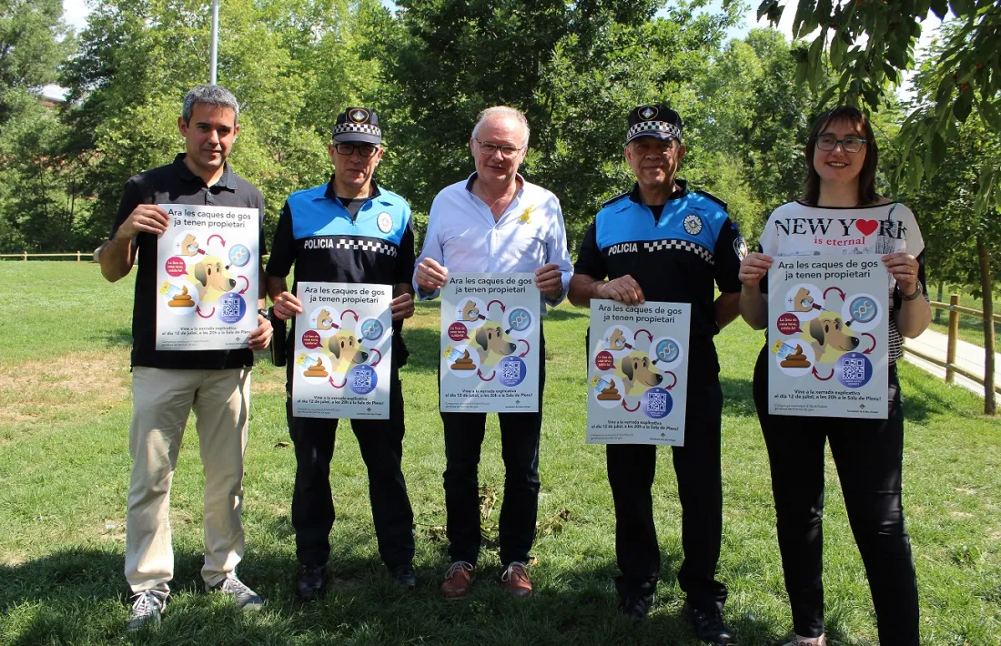 La campanya es va presentar ahir al nou parc caní de la Seu d’Urgell.