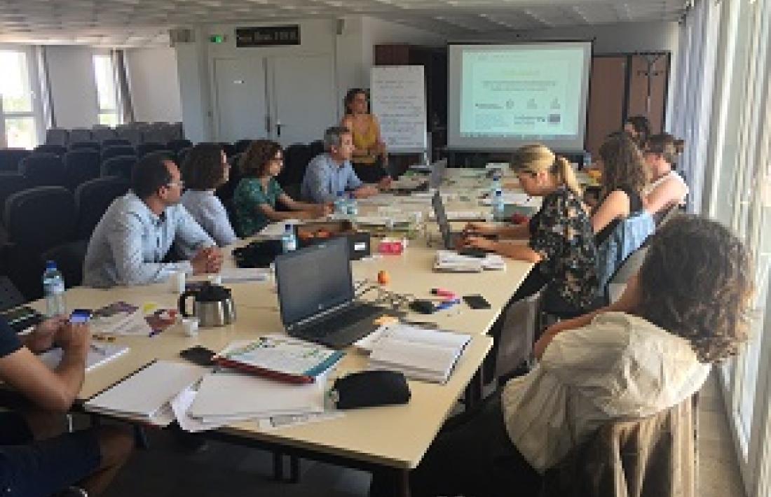 Reunió de coordinació dels socis del projecte Tr3s local a Perpinyà.