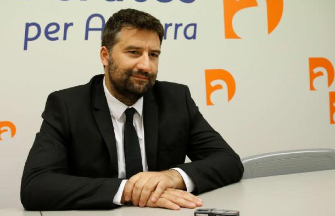El secretari general de DA, Esteve Vidal.