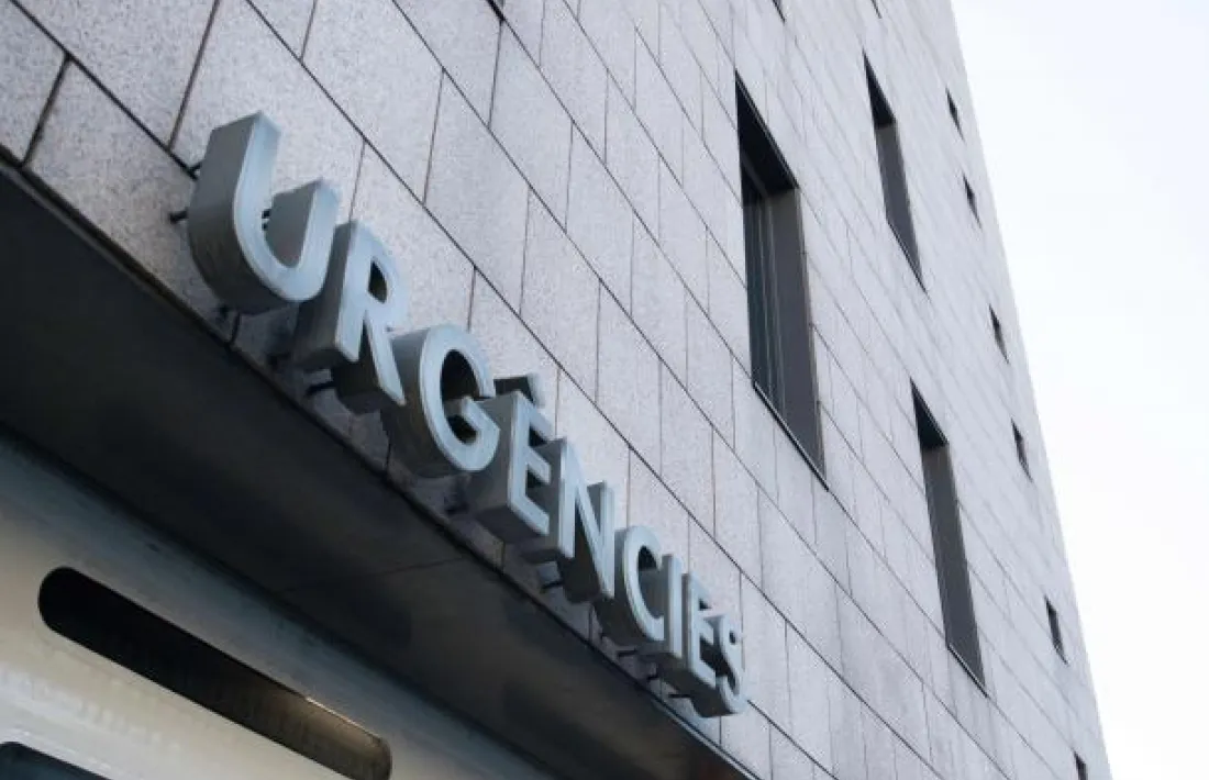 El servei d'Urgències de l'hospital.