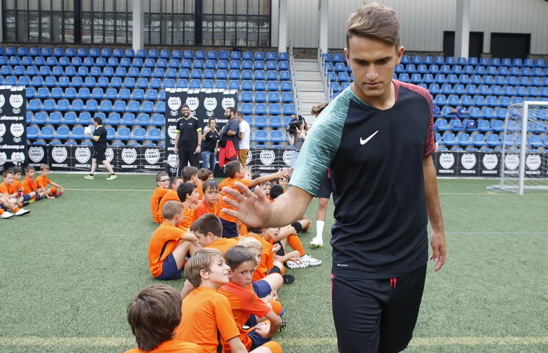 Denis Suárez, al Nike Camp