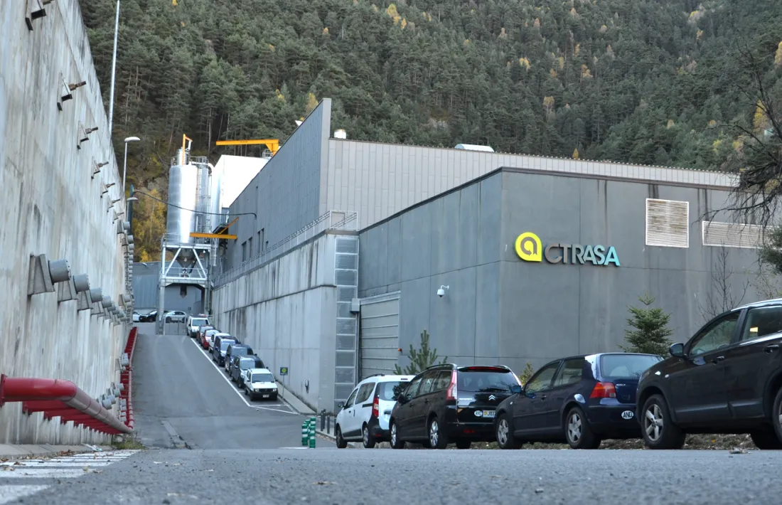 El Centre de Tractament de Residus (CTR) de la Comella.