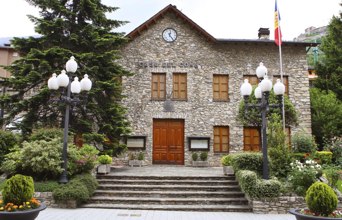 L’antiga Casa Comuna de Sant Julià, en desús des que es va inaugurar l’edifici del Molí.
