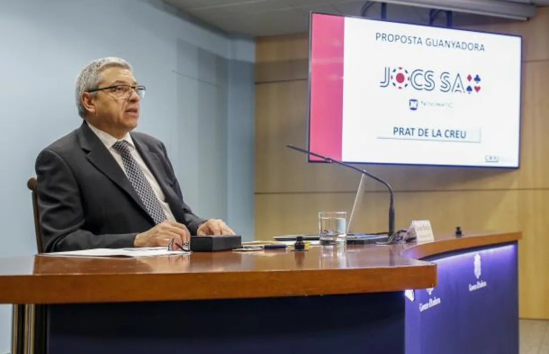 El director del Consell Regulador Andorrà del Joc, Xavier Bardina.