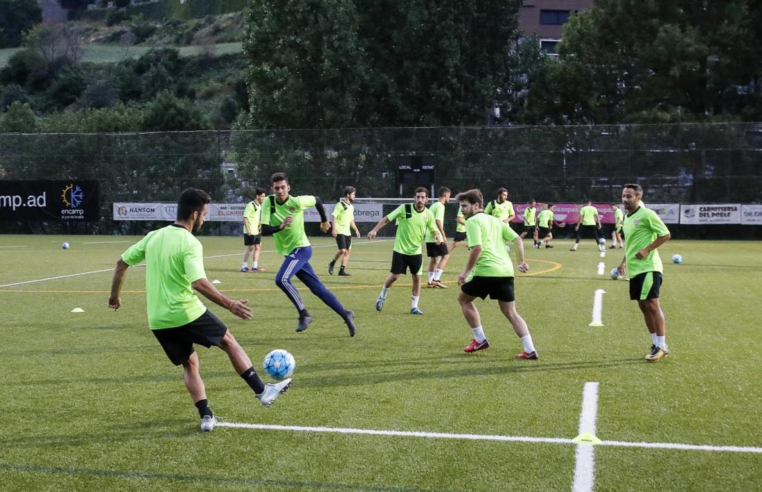  L’FC Andorra inicia el projecte de Richard Imbernón