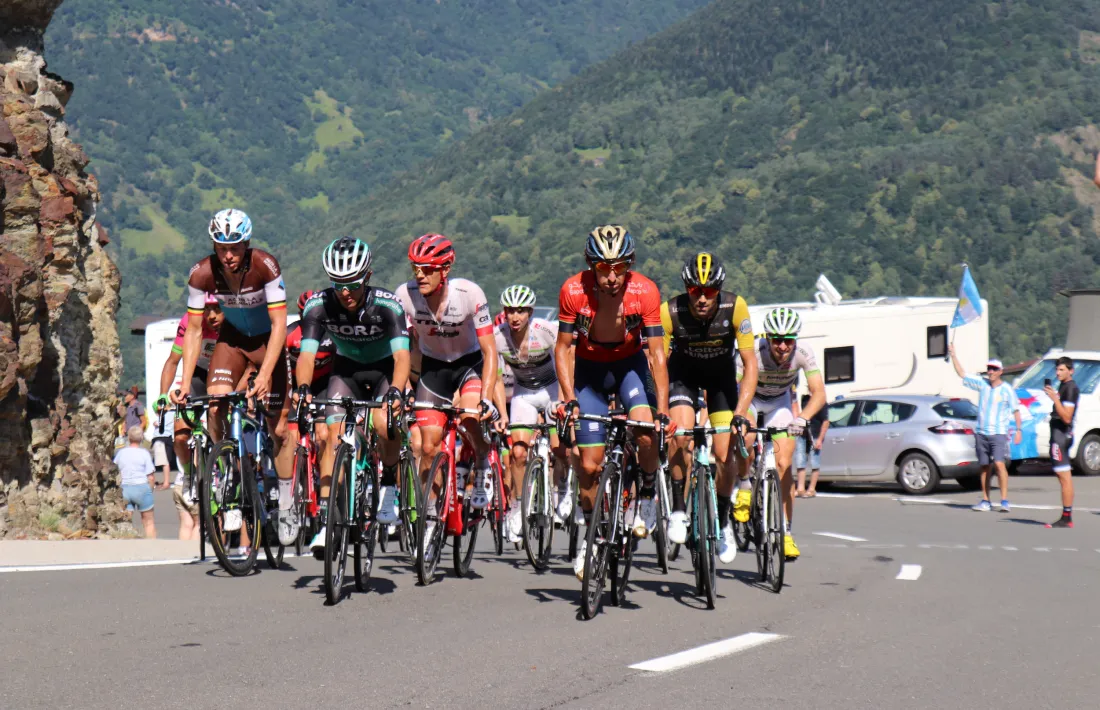 Pas del Tour de França per la Val d’Aran el passat dia 24 de juliol. 
