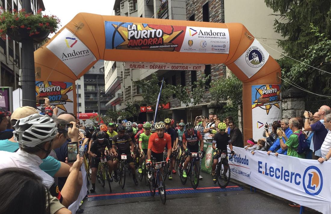 Un moment de la tercera edició de la Purito Andorra.