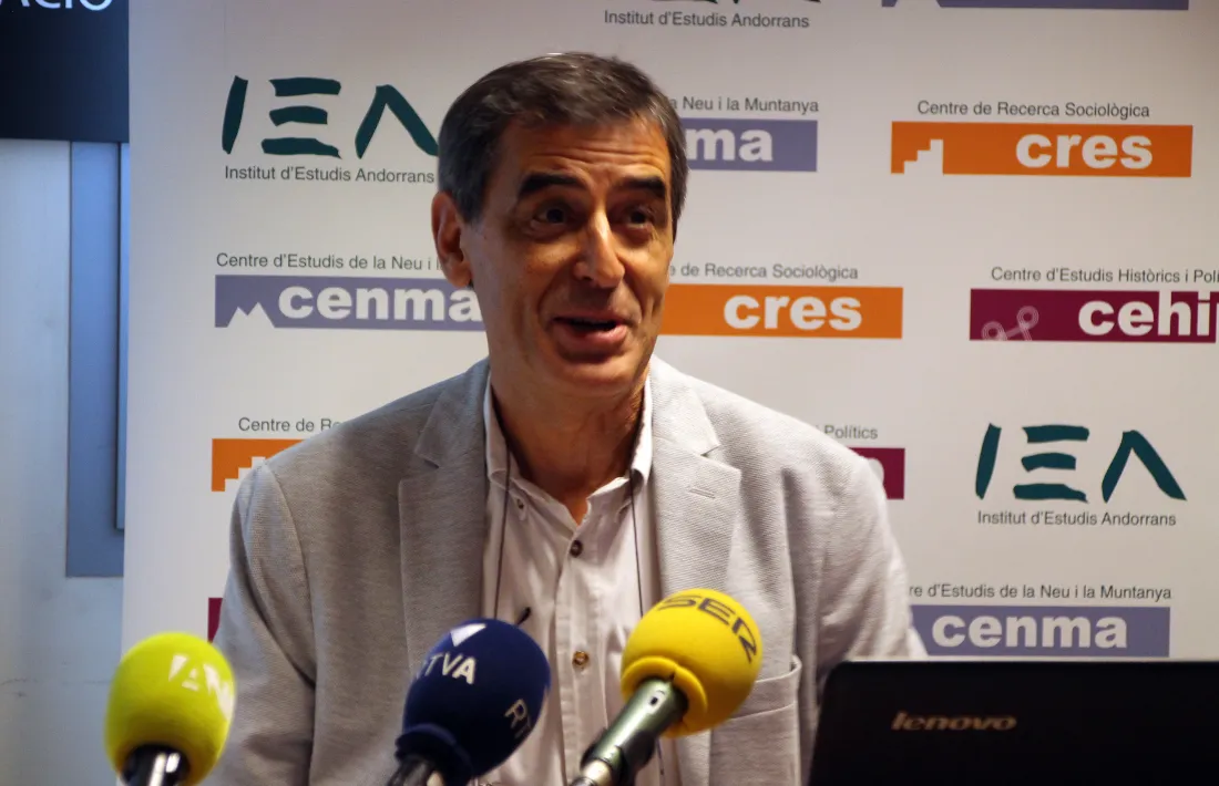 ANA/ El responsable del departament d'Estadística, Enric Ripoll,