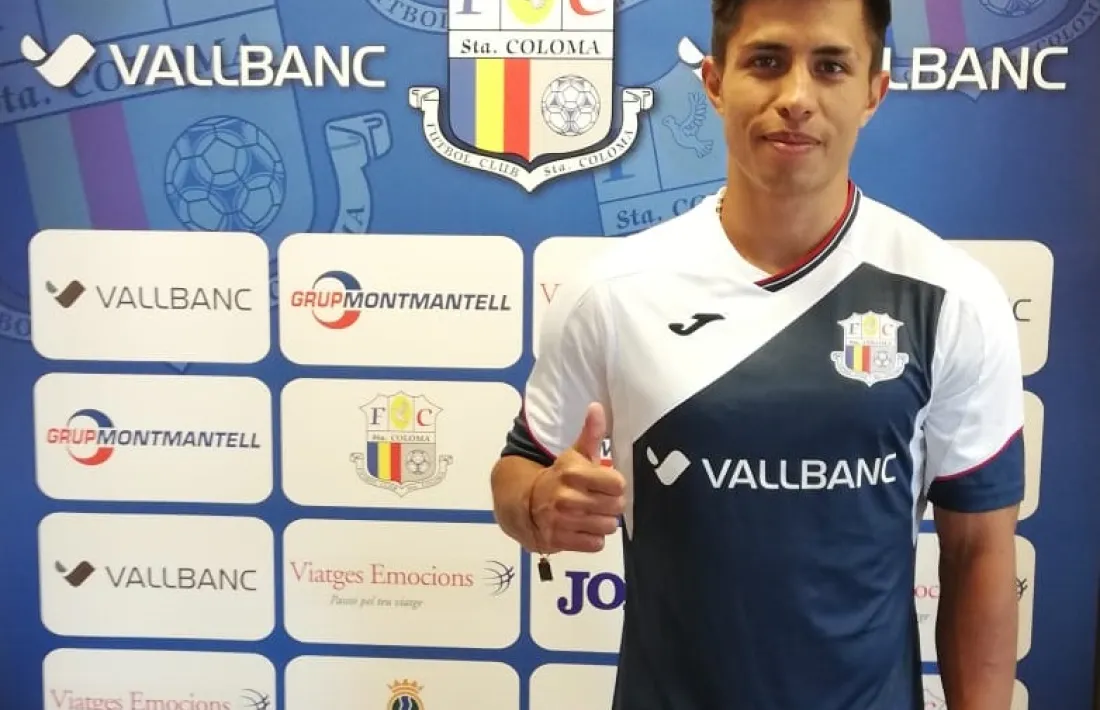 Diego Nájera amb l'equipació del seu nou equip.