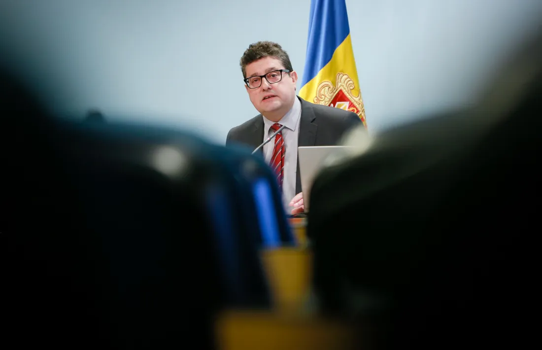Carles Fiñana és el cap de la Unitat d'Intel·ligència Financeera d'Andorra. 