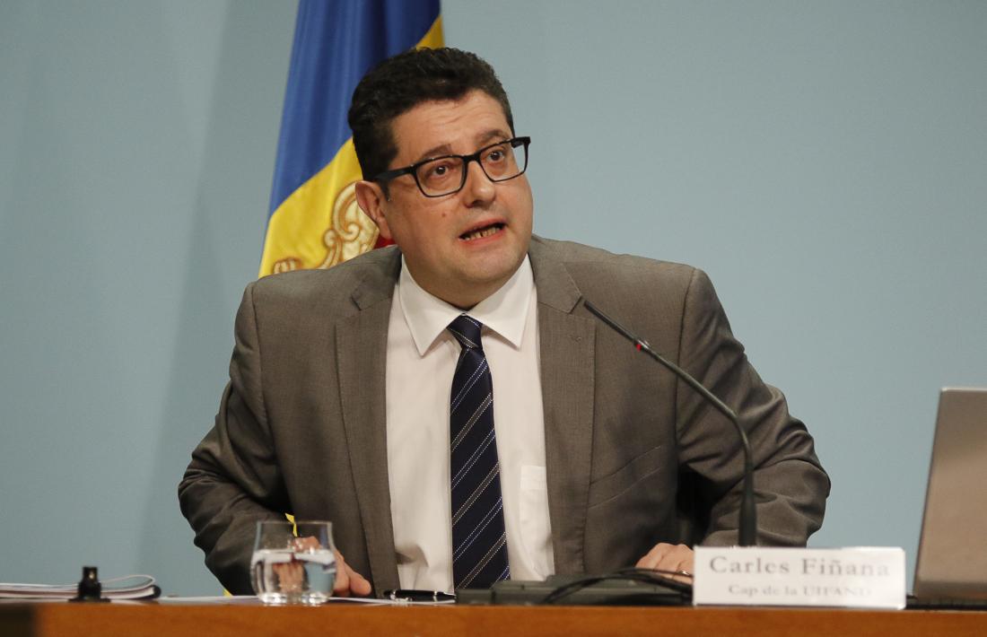 Carles Fiñana és cap de la Unitat d’Intel·ligència Financera d’Andorra.