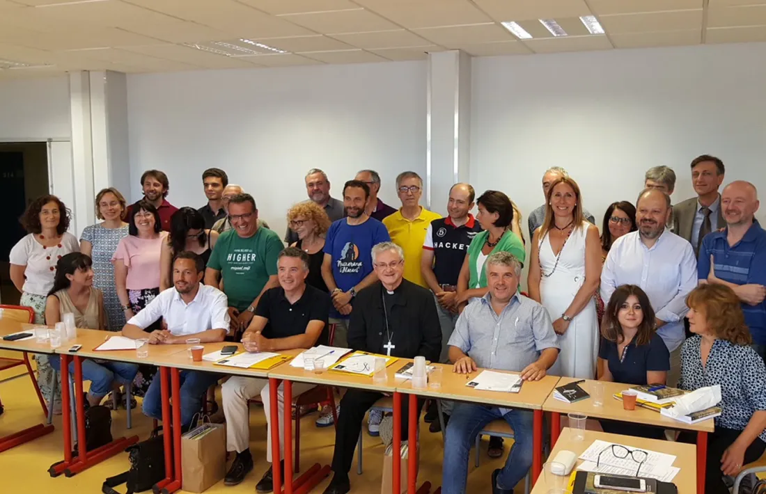 L'Arquebisbe d'Urgell i Copríncep d'Andorra, Joan-Enric Vives, a la Universitat Catalana d'Estiu