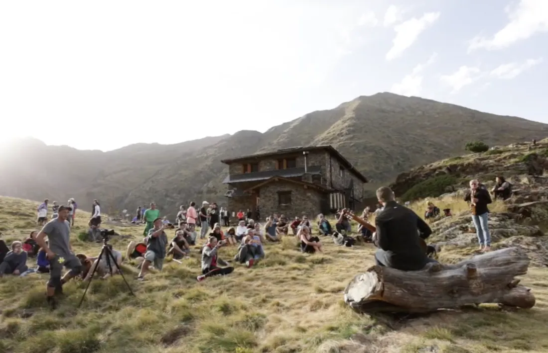 L’edició del 2017 del festival també es va celebrar al refugi guardat de Comapedrosa i va fer ple.