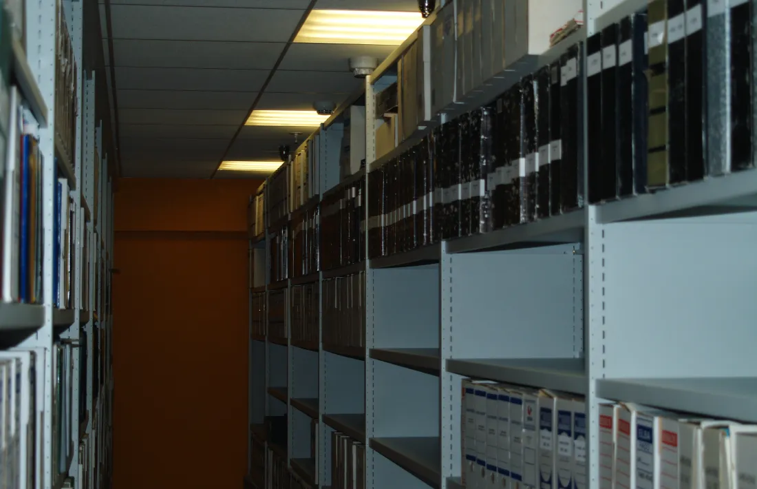 El dipòsit de l’arxiu del Comú de Canillo guarda uns 3.000 documents pertanyents a fons històrics.