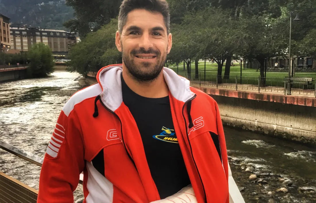  Cristian España rep l’alta i torna a casa per iniciar la recuperació