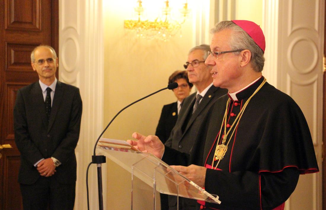 El copríncep episcopal Joan-Enric Vives.
