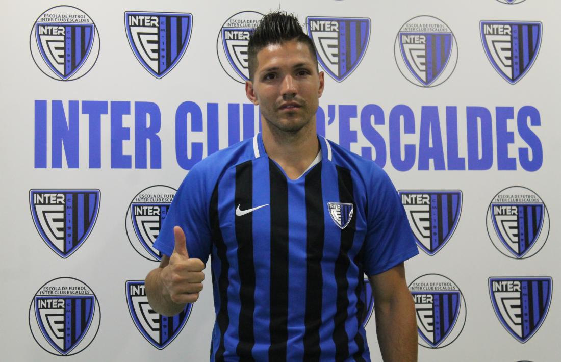 ‘Bruninho’, amb l’Inter Club Escaldes.