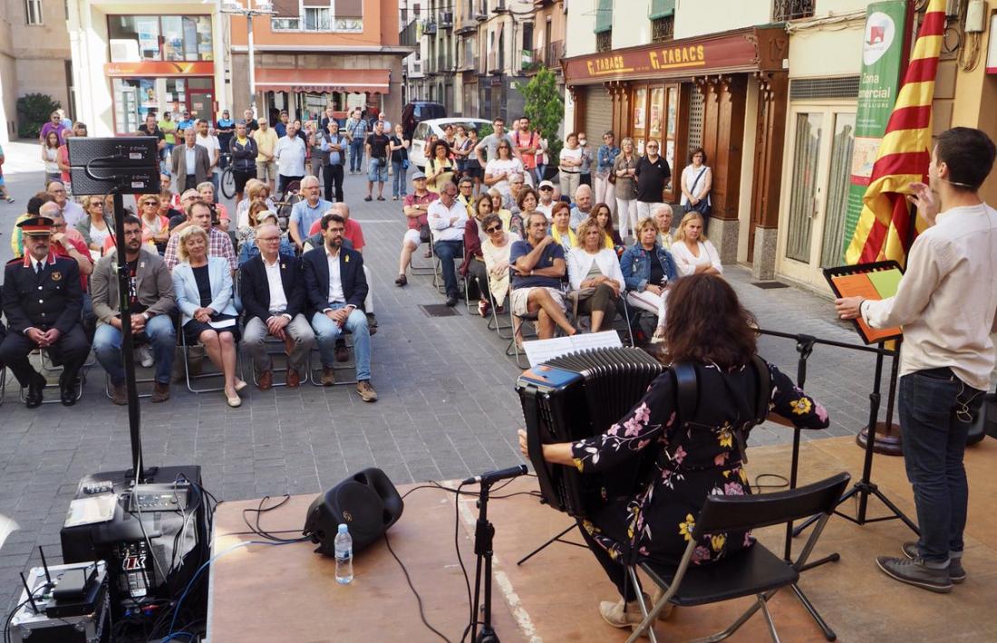 L’acte organitzat a la Seu d’Urgell amb motiu de la Diada Nacional de Catalunya.