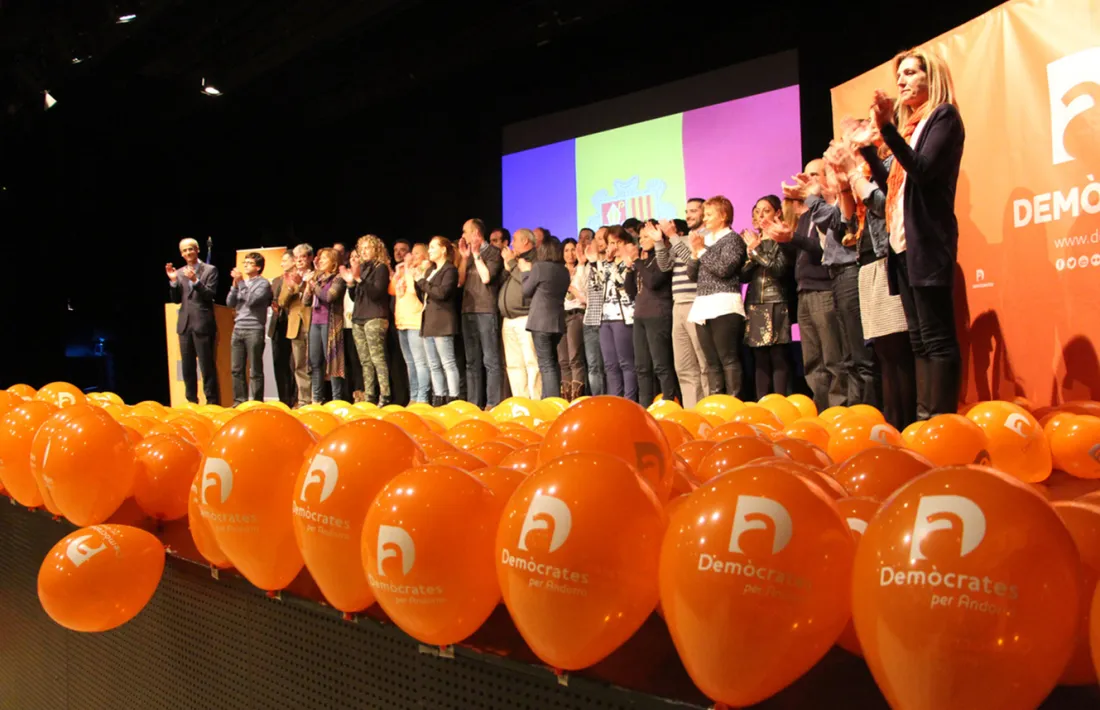 ANA/ Un acte de campanya de DA amb motiu de les passades eleccions generals.