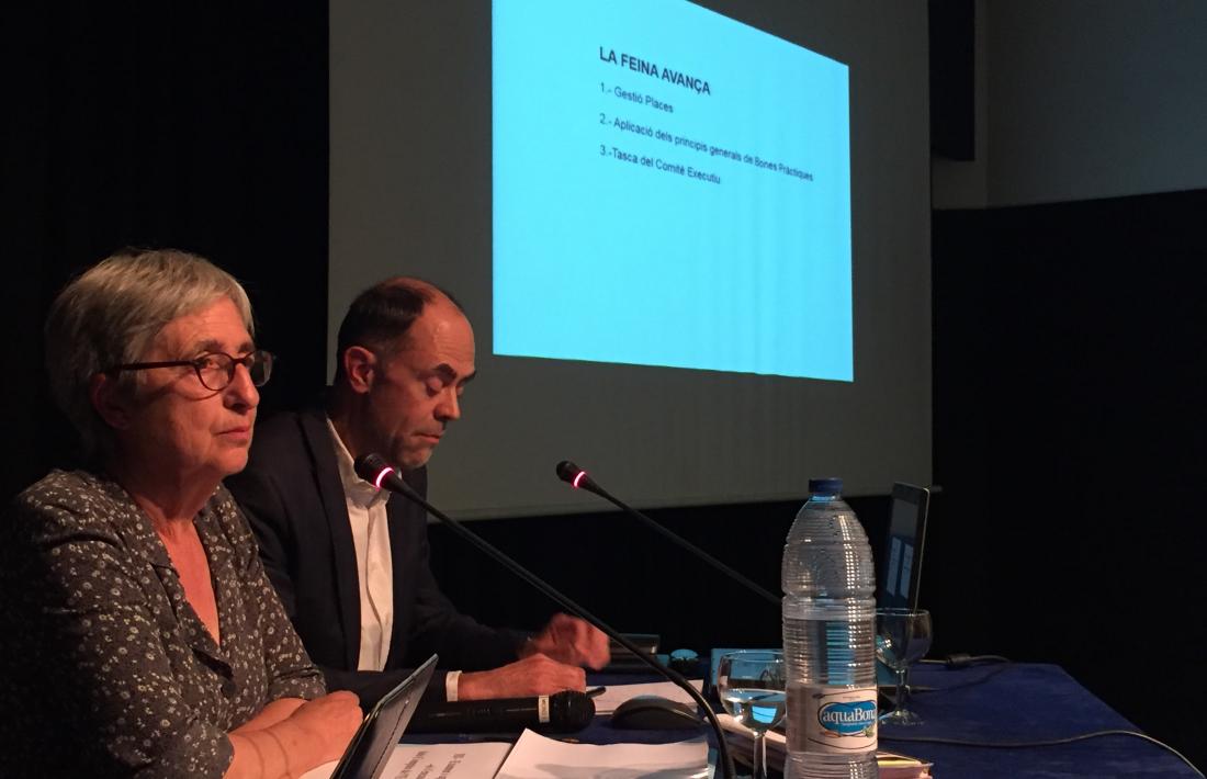 Anna Riberaygua és presidenta de l’Associació de Comerciants del Centre Històric. 