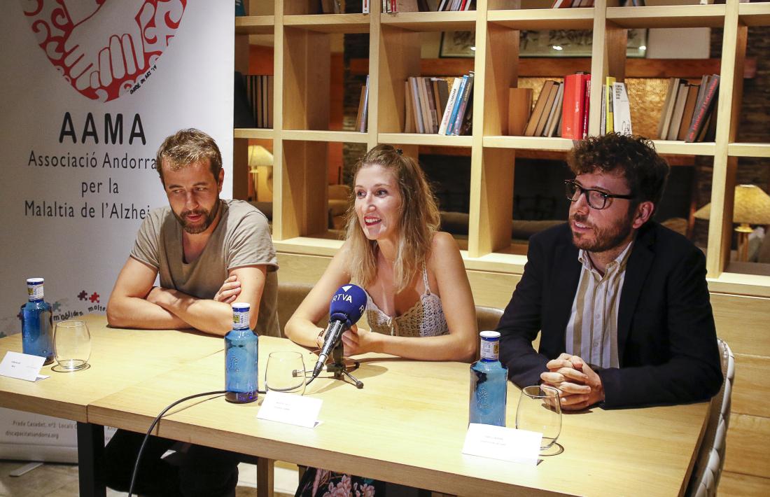 La segona edicio de la Gala benèfica Pere Valls es va presentar ahir, amb la presidenta de l’AAMA, Montserat Valls, al capdavant.