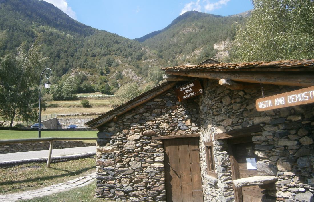 La mola i la serradora de Cal Pal.
