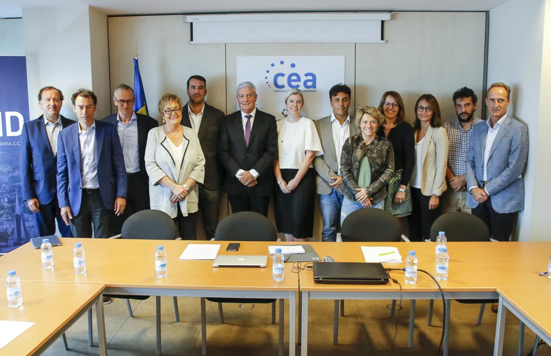 Gerard Cadena presideix la nova junta de la Confederació Empresarial Andorrana. 
